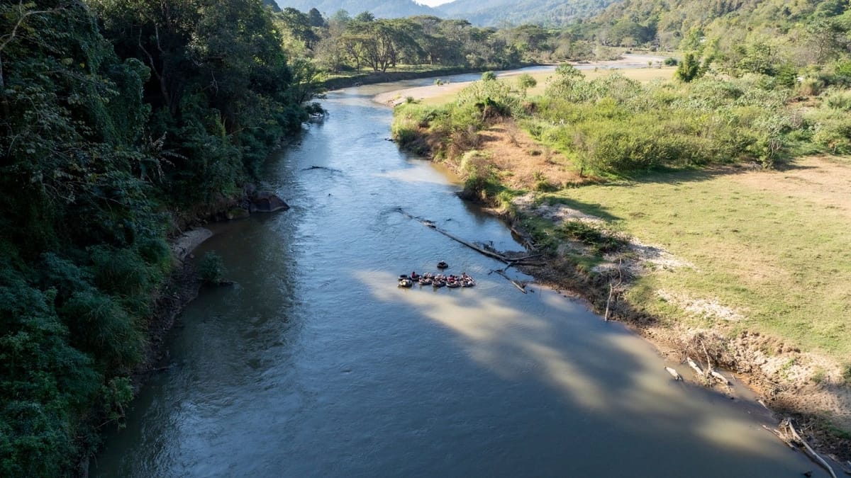 Chiang Mai Half-Day Adventure: River Tubing & Waterfall Slide