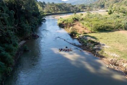 Chiang Mai Half-Day Adventure: River Tubing & Waterfall Slide