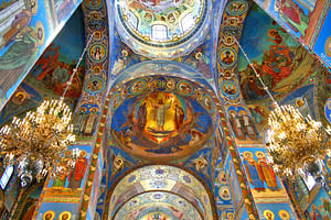 St. Petersburg: The shrines of Nevsky Prospekt with the Savior on Blood Church