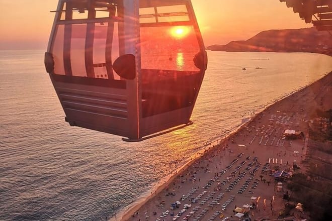 Alanya City Tour with Cable car, Boat tour and Lunch from Side 2