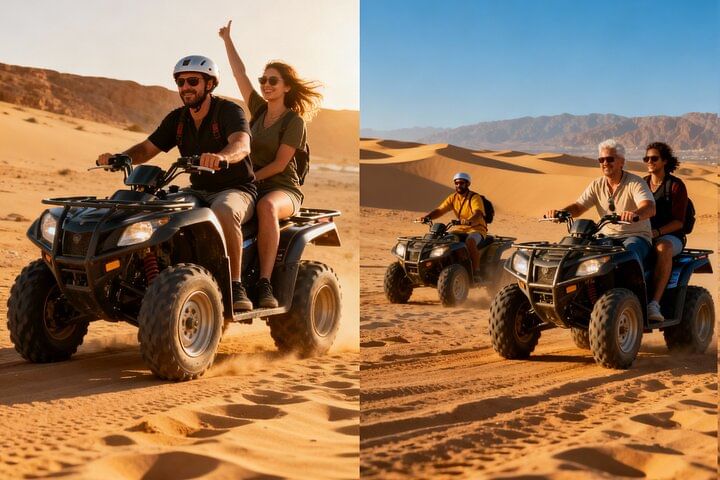 Quad Biking, Camel Riding & Bedouin Dinner Experience in Sharm El Sheikh