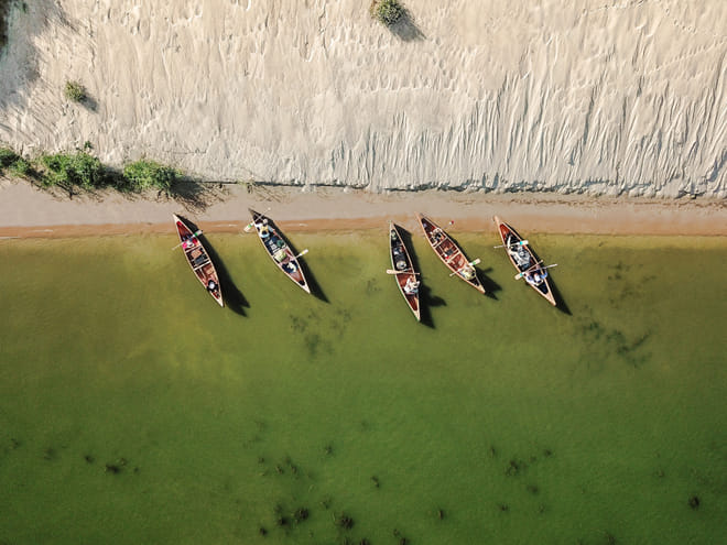 Mighty Sands - Premium guided canoe tour at Curonian spit National Park , Lithuania