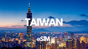 Taiwan Data eSIM : 1GB/Daily to 30GB-30Days