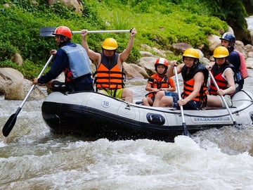 Thrilling Whitewater Rafting in Tone Pariwat Conservation Park