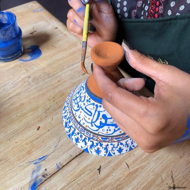 ½ Day: Pottery Class from a True Moroccan Artist in Marrakech | Private & Luxury	 2