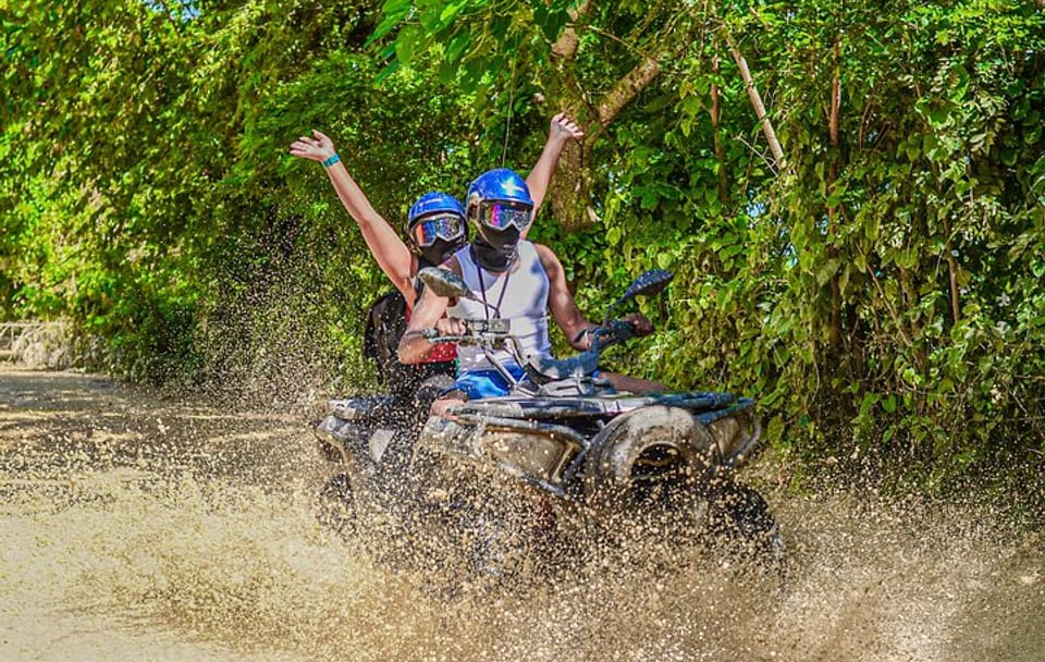 Half-Day 4×4 ATV Adventure: Macao Beach, cenote & Local Flavors
