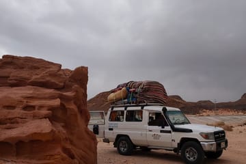 Private Jeep Safari in Old Virgin Canyon, Dahab