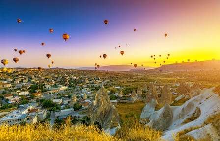Cappadocia 1-Night Small-Group Tour with Hot Air Balloon