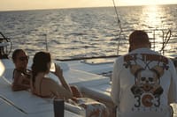 Belize Sunset Catamaran Drinks Ceviche and Ocean Views 9