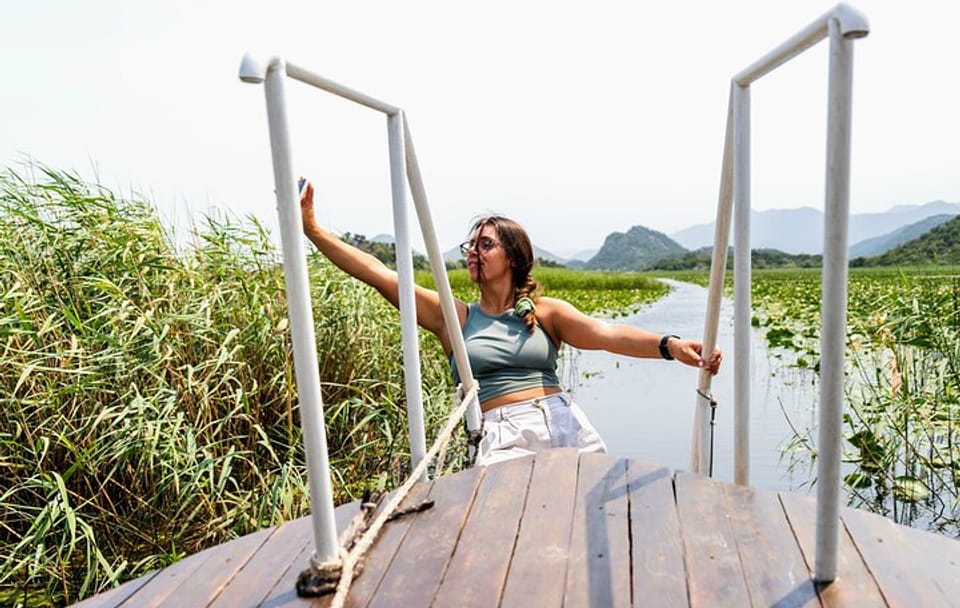 From Virpazar: Skadar Lake National Park Boat Tour & Karuč Visit