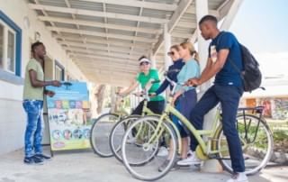 Begin your township cycling adventure with an expert briefing and cultural immersion.