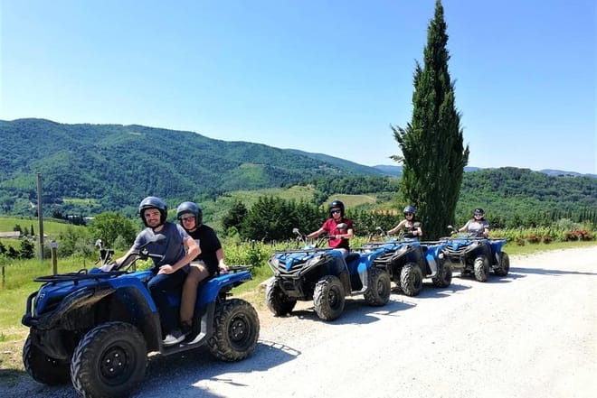 Quad Tour ATV Adventure in Chianti. Lunch and Wine Tasting 2