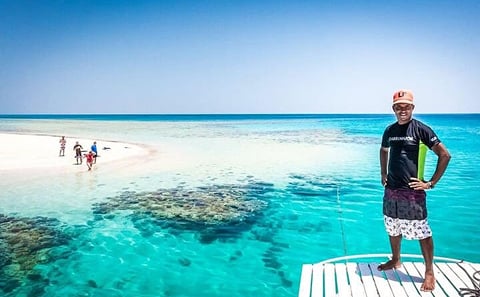 Tiran Island Full-Day Boat Trip with Lunch from Sharm El Sheikh