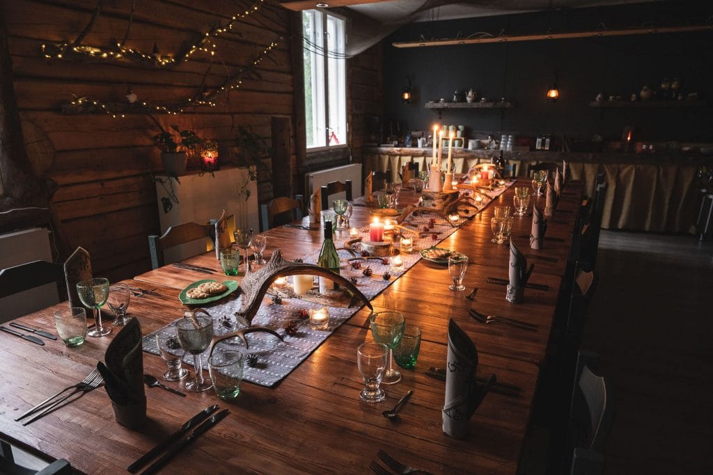 Atmospheric dinner experiences