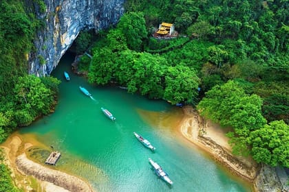 Botanic Garden, Paradise Cave and Phong Nha Cave Tour