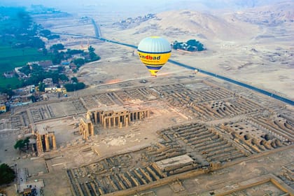 Hot Air Ballon Trip over Luxor West Bank