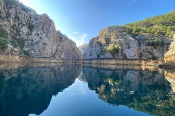 Green Canyon Boat Tour and Lunch at Green Lake in Antalya