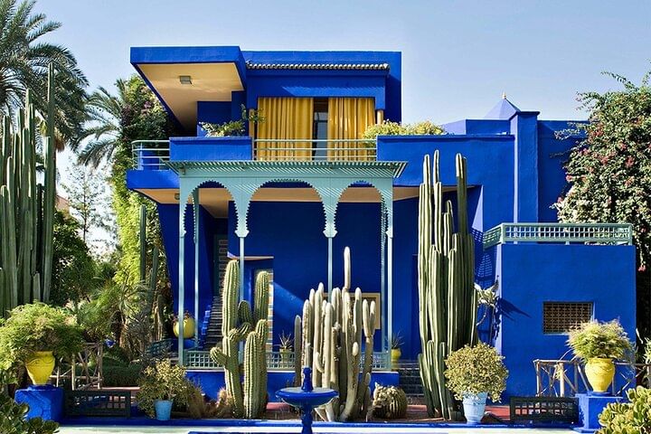 Famous gardens of Morocco