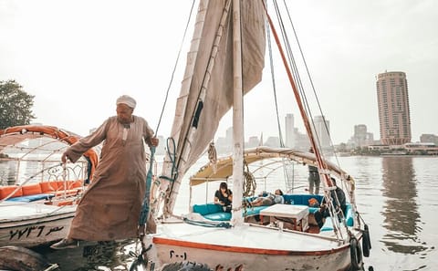 Felucca Boat Ride on the Nile River in Cairo