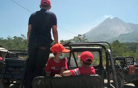Merapi Volcano and Pindul Cave Tour from Yogyakarta