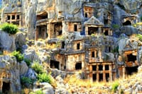 Myra Rock cut tombs