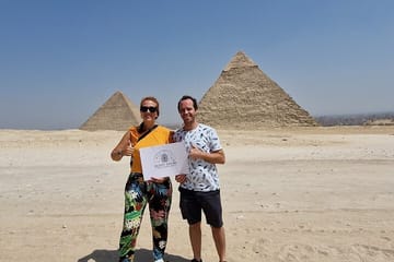Private Full Day Giza Pyramids Saqqara Memphis Tour