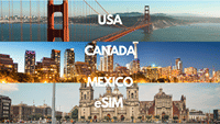 USA, Canada & Mexico Data eSIM : 0.5GB Daily to 10GB-30 Days 9