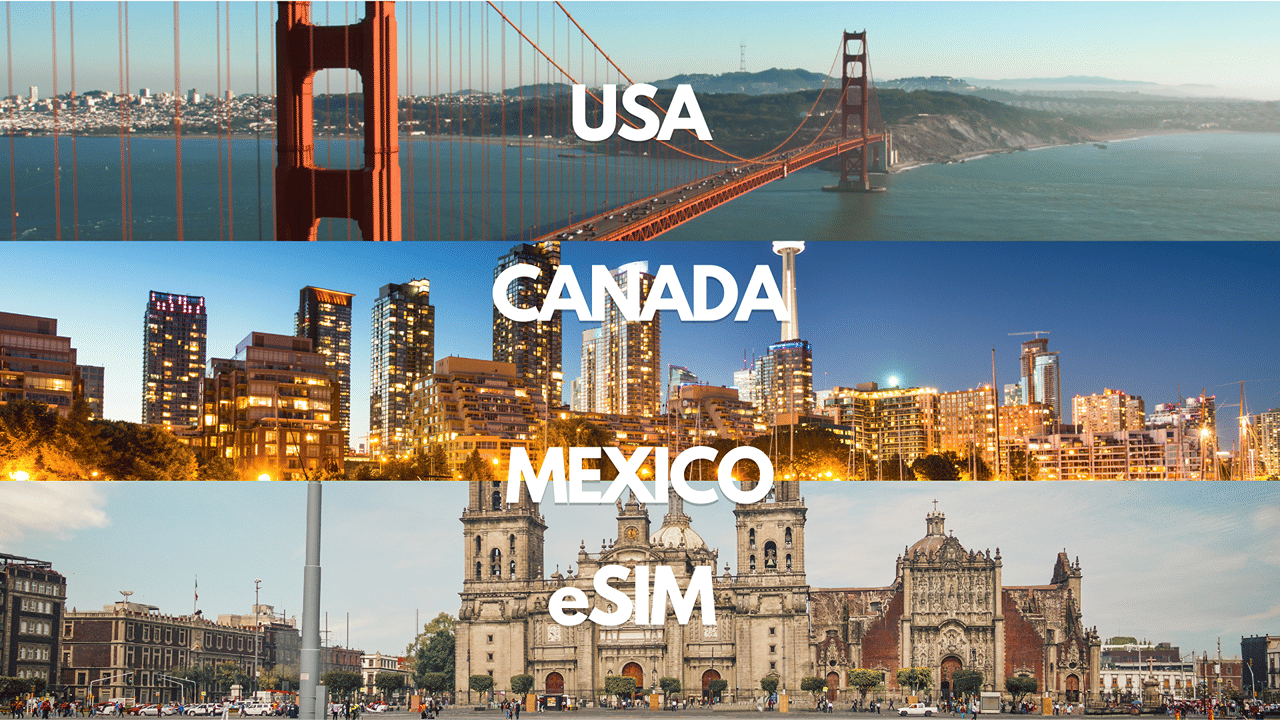 USA, Canada & Mexico Data eSIM : 0.5GB Daily to 10GB-30 Days 9