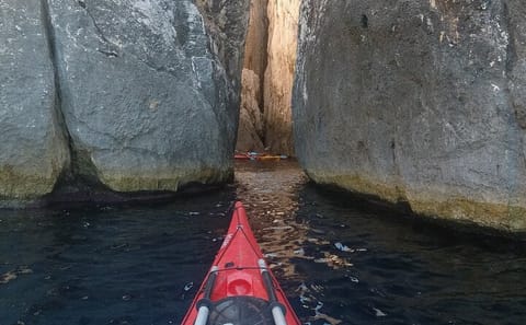 Sea Kayaking and Snorkeling along Anavyssos Coastline