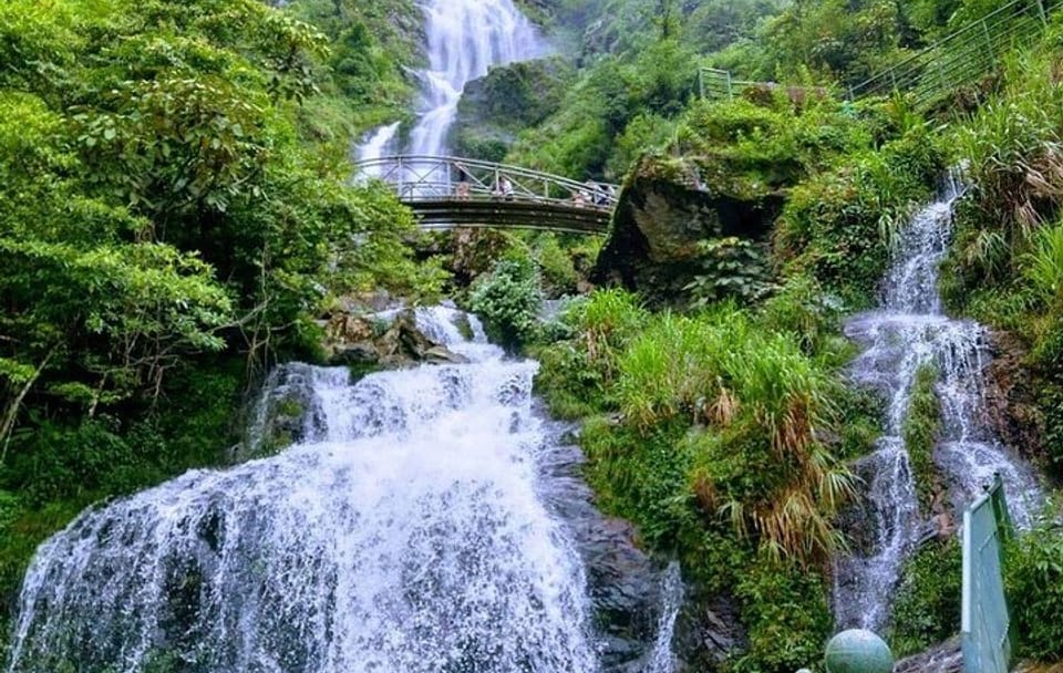 Full Day Private Love and Silver Waterfalls Sapa Motorbike Tour