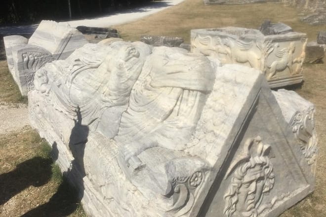 Sarcophagus at Salona