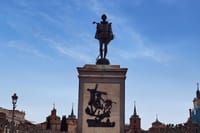 Alcalá de Henares and Cervantes from Madrid 3