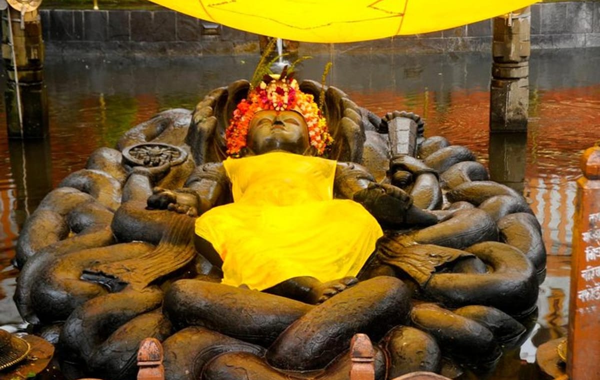 Visit Budhanilkantha Temple – The House of the Sleeping Lord Vishnu
