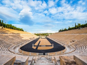 Athens-Panoramic tour and Plaka port pick up (small group)