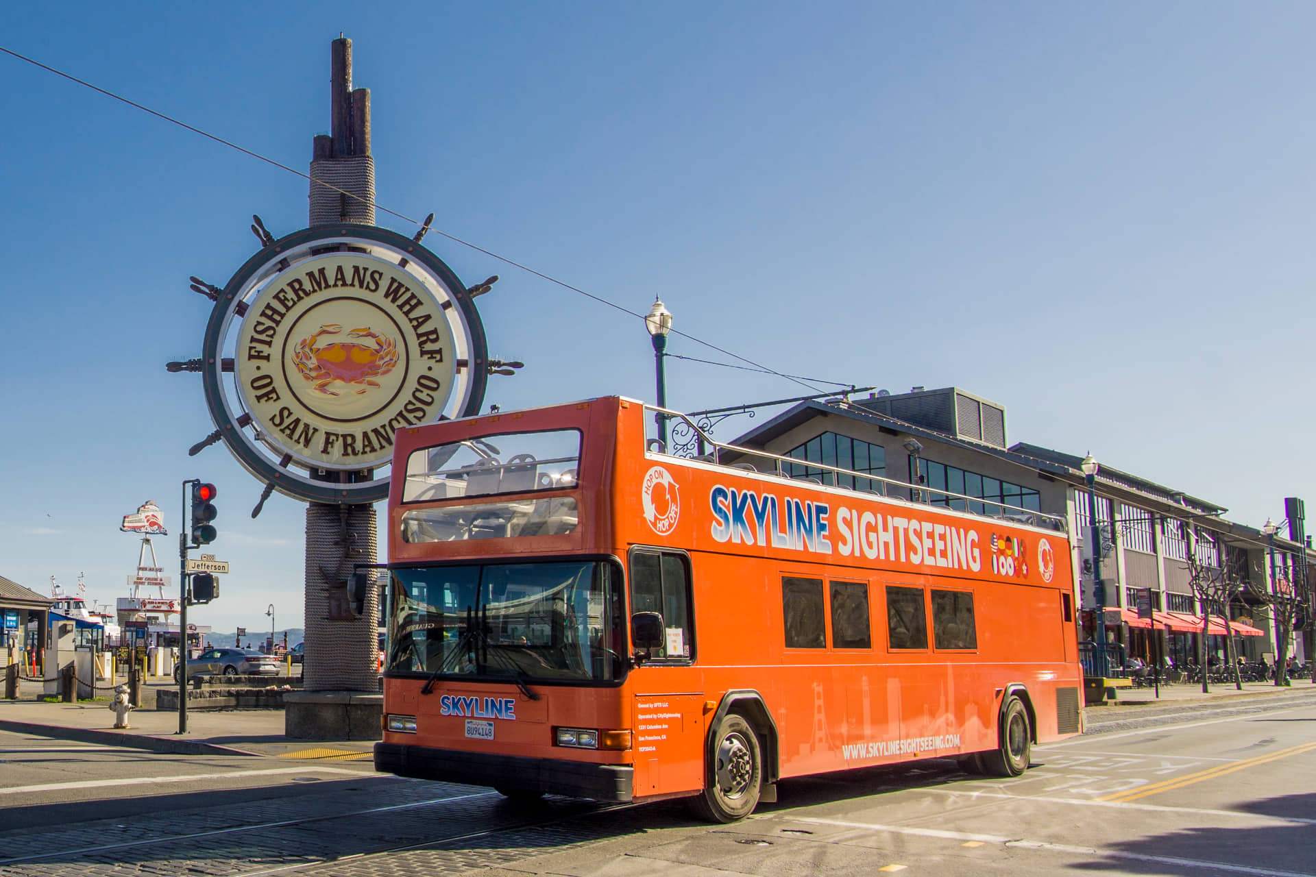 SAN FRANCISCO 1 DAY HOP-ON HOP-OFF CITY TOUR & NIGHT TOUR