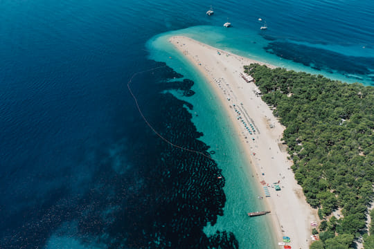 Private - Golden Horn beach on Island Brač & Hvar tour 