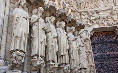 Notre Dame Cathedral Guided Tour with Crypt Access
