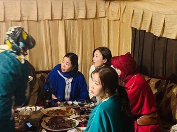 Dinner in Zagora