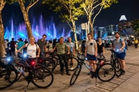 Singapore Marina Bay Small Group Night Cycling Tour 3