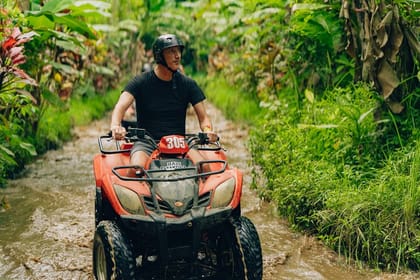 Bali ATV Tour and White Water Rafting with Photographer