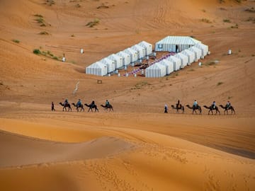 Overnight Desert Camp and ATV Tour in Merzouga from Errachidia