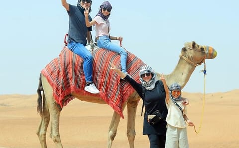 Dubai Evening Desert Safari with Dune Bashing & BBQ Dinner
