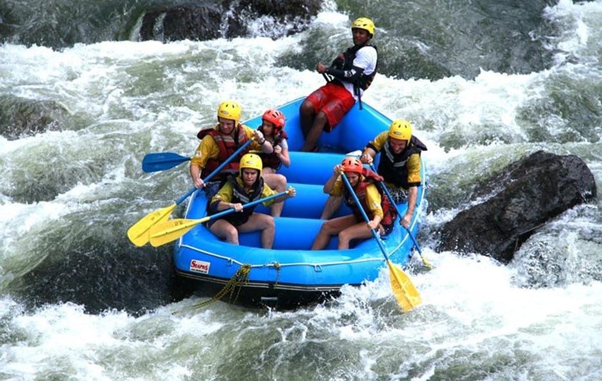 White Water Rafting at Kitulgala