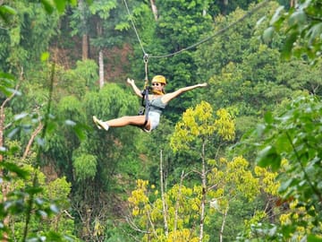 Phuket Thrill Seeker: ATV & Zipline Experience with Transfer