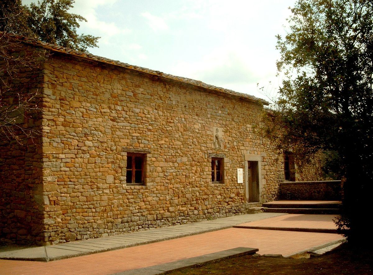 External view of the birth house of Leonardo Da Vinci