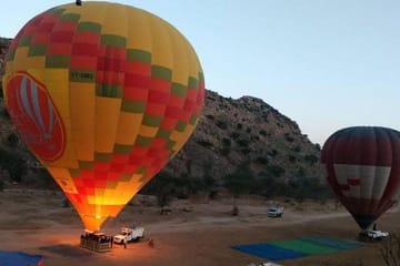 Hot Air Balloon Safari in Jaipur with Pick & Drop in A/C Transportation