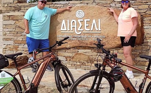 Cultural and Culinary Bike Tour in Chora, Greece
