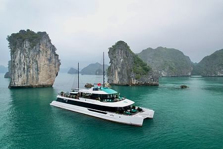 Luxury Catamaran Cruise in Halong Bay – Explore Lan Ha Bay