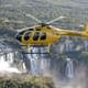Helicopter flight over Iguazu Falls