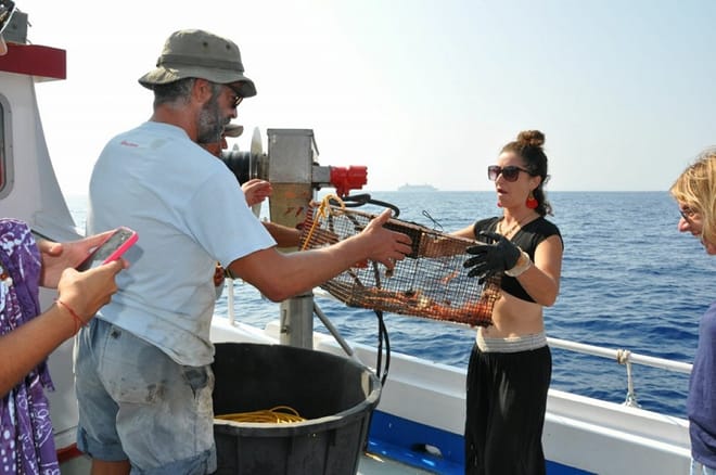 A Morning Fishing Tour in Santorini Island photo 4